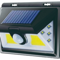 Farol Luz Foco Solar Exterior Sensor Movimiento X 2 Unidades