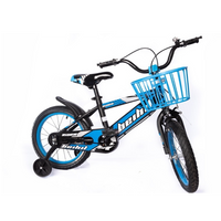 Bicicleta Infantil Rodado 14 Rueditas, Canasto Y Caramañola