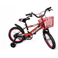 Bicicleta Infantil Rodado 14 Rueditas, Canasto Y Caramañola