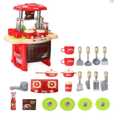 Cocina Juguete Infantil Con Luz, Sonido Y Accesorios