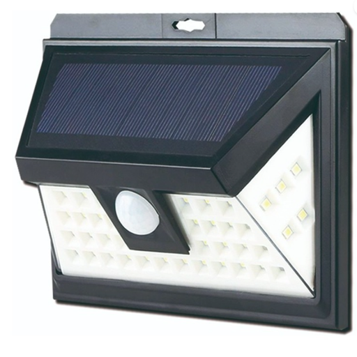 Farol Luz Lampara 32 Led Sensor Solar Exterior Jardín