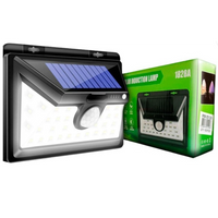 Farol Luz Lampara 32 Led Sensor Solar Exterior Jardín