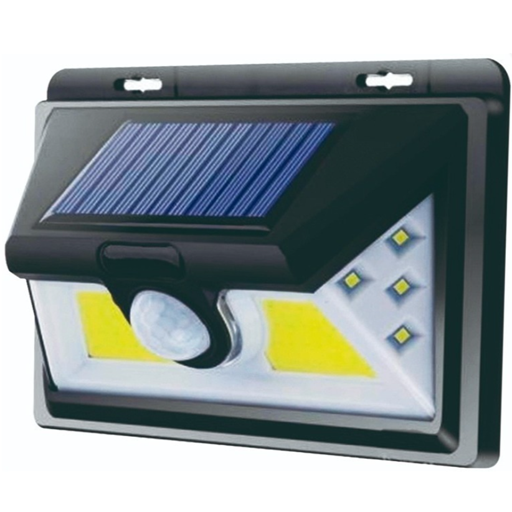 Farol Luz Lampara 52 Led Sensor Solar Exterior Jardín