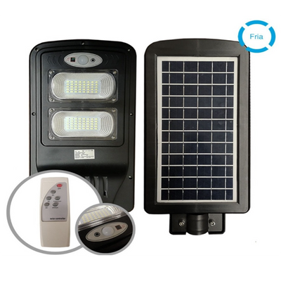 Farol Reflector Led Solar Luminaria Exterior + Control Brazo