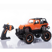 Auto A Bateria Jeep Todo Terreno 4×4 Control Luz Naranja