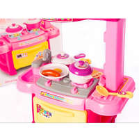 Juego De Cocina Mini Set Con Accesorios Luces Y Sonido