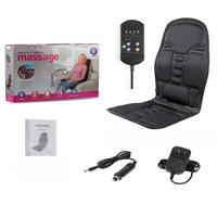 Masajeador De Espalda Sobresillon Asiento Casa Auto Portatil