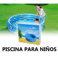 Piscina Inflable Redonda Para Niños 150 Cm X 40 Cm Alto 80l