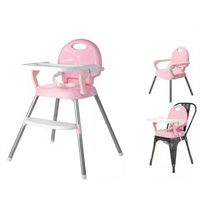 Silla De Comer Para Bebe Multiuso 2 En 1 Desmontable